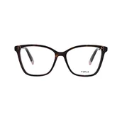 Okulary przeciwsłoneczne - Furla VFU543 okulary, Shiny Dark Havana, 53 damskie, Shiny Dark Havana, 53 - miniaturka - grafika 1