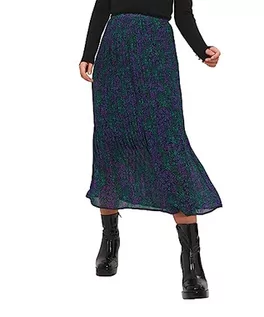 Spódnice - Joe Browns Damska plisowana spódnica midi z abstrakcyjnym nadrukiem zwierzęcym, wielokolorowa, 18, multi, 44 - grafika 1