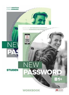 Pakiet New Password B1. Książka ucznia papierowa Zeszyt ćwiczeń dostęp do wersji cyfrowych On-the-Go Practice w aplikacji Mee - Lynda - Książki do nauki języka angielskiego - miniaturka - grafika 1