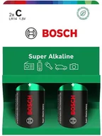 Baterie i akcesoria - BATERIA BOSCH 2SZT C SUPER ALKALINE LR14SA2B/00 - miniaturka - grafika 1