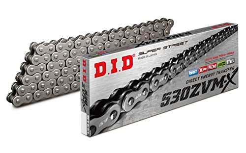 Łańcuch DID X-Ring 530ZVM-X / 114 zamek nitowy ZJ (5/8 x 3/8 x 10,16)