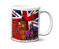 Kubki - Ceramiczny Kubek Mrapol 300ml Podróże I Love London Londyn UK v3 - miniaturka - grafika 1