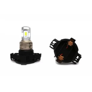 Py24W Żarówka Led 12-24V Canbus Mocna Biała 3000Lm Motoledy - Żarówki samochodowe - miniaturka - grafika 1