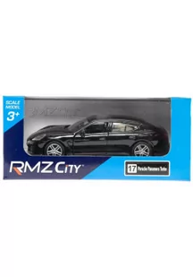 Daffi Porsche Panamera Turbo Black RMZ - - Samochody i pojazdy dla dzieci - miniaturka - grafika 2