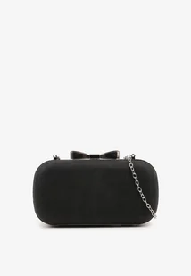 Czarna Torebka Kopertówka na Zatrzask z Łańcuszkiem Grissana - Torebki damskie - miniaturka - grafika 1
