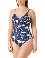 Stroje kąpielowe - Triumph Women's Summer Allure OP 01 kostium kąpielowy, połączenie niebieskiego światła, 40C, Blue - Light Combination, 40 - miniaturka - grafika 1