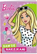 Powieści i opowiadania - Barbie Baw się naklejkami Praca zbiorowa - miniaturka - grafika 1