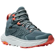 Buty trekkingowe damskie - Buty damskie Hoka W Anacapa 2 Mid Gtx Rozmiar butów (UE): 38 2/3 / Kolor: niebieski/pomarańczowy - miniaturka - grafika 1