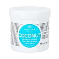 Maski do włosów - KALLOS KJMN COCONUT Odżywcza maska do włosów osłabionych 275 ml - miniaturka - grafika 1