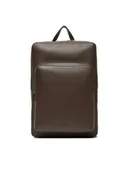 Plecaki - Calvin Klein Plecak Micro Pebble Slim Sq Bp 42 LV04D3005G Brązowy - miniaturka - grafika 1