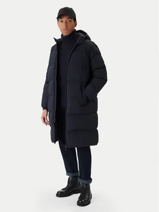 Tommy Hilfiger Kurtka puchowa MW0MW40628 Granatowy Regular Fit - Kurtki męskie - miniaturka - grafika 1