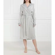 Szlafroki damskie - BOSS Szlafrok BOSS-SEN Charcoa | Relaxed fit - miniaturka - grafika 1