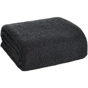 Koce - Koc 150 x 200 Mikrofibra Boucle Bukla Czarny - miniaturka - grafika 1