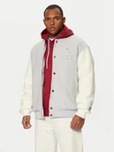 Kurtki męskie - Champion Kurtka bomber 220358 Szary Regular Fit - miniaturka - grafika 1