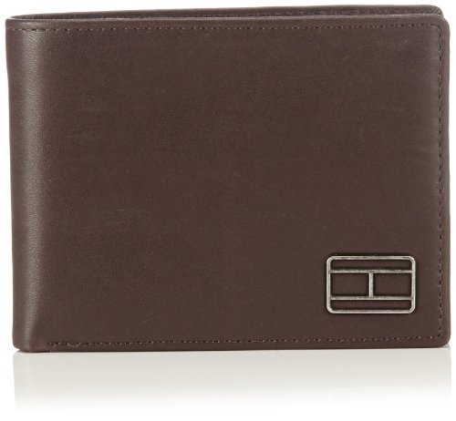 Tommy Hilfiger JAXON CC AND COIN POCKET portfel męski 13 x 10 x 2 cm, brązowy - Braun Coffee Bean Pt 212-13x10x2 cm (B x H x T)