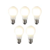 Żarówki LED - LUEDD Zestaw 5 ściemnialnych żarówek LED E27 A60 7W 806 lm 2700 K. - miniaturka - grafika 1