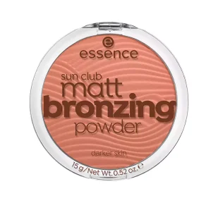 Catrice essence Sun Club Bronzer Rozświetlający 02 Darker Skin ESS-25864 - Pudry do twarzy - miniaturka - grafika 1