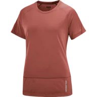 Koszulki sportowe damskie - KOSZULA SALOMON CROSS RUN SS TEE W C20799 - miniaturka - grafika 1