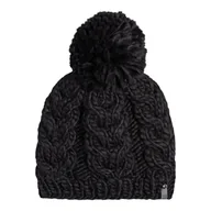 Czapki damskie - Damska Czapka zimowa ROXY WINTER HDWR KVJ0 ERJHA04014-KVJ0 – Czarny - miniaturka - grafika 1