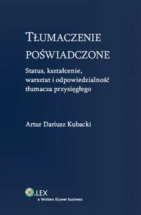 Kubacki Artur Dariusz Tłumaczenie poświadczone - dostępny od ręki, natychmiastowa wysyłka - Prawo - miniaturka - grafika 1