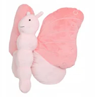 Maskotki i pluszaki - Maskotka motyl ALMA 28 cm różowy - miniaturka - grafika 1