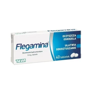 Pliva Flegamina 8mg 40 szt. - Przeziębienie i grypa - miniaturka - grafika 1