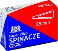 Spinacze i klipsy do papieru - Grand SPINACZ BIUROWY T-28 /1 OP-100szt - miniaturka - grafika 1