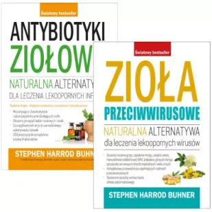 Pakiet: Antybiotyki ziołowe. Naturalna alternatywa dla leczenia lekoopornych infekcji, Zioła przeciwwirusowe. Naturalna alternatywa dla leczenia lekoopornych wirusów - Zdrowie - poradniki - miniaturka - grafika 1