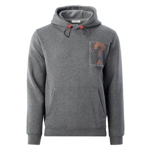 Męska Bluza GUESS ERMES HOODIE FLEECE M2BQ20KBD10-MCH – Szary - Bluzy męskie - miniaturka - grafika 1