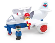 Samoloty i helikoptery - Viking Toys Samolot pasażerski z pilotem mix - miniaturka - grafika 1
