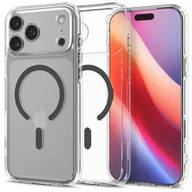 Etui i futerały do telefonów - Etui SPIGEN Ultra Hybrid Mag MagSafe do Apple iPhone 17 Pro Max Przezroczysto-grafitowy - miniaturka - grafika 1