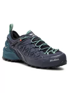 Salewa Trekkingi Ms Wildfire Edge Gtx GORE-TEX 61376 3838 Niebieski - Buty trekkingowe damskie - miniaturka - grafika 1