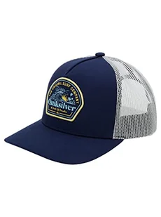 Quiksilver Męska czapka Trucker Niebieska One Size - Czapki damskie - miniaturka - grafika 1