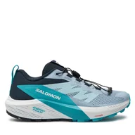 Buty sportowe damskie - Buty do biegania Salomon Sense Ride 5 L47458900 Niebieski - miniaturka - grafika 1