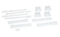 Akcesoria i części AGD - Prowadnice lodówki do zabudowy Zestaw montażowy Whirlpool Ikea Smeg Indesit - miniaturka - grafika 1