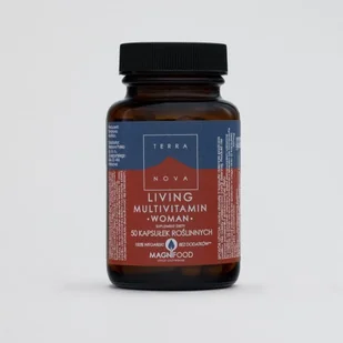 Terranova TERRANOVA Living Multivitamin Woman 50 kaps. - Witaminy i minerały - miniaturka - grafika 1