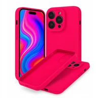 Etui i futerały do telefonów - ETUI SOFTY DO APPLE IPHONE 16E FUKSJA - miniaturka - grafika 1