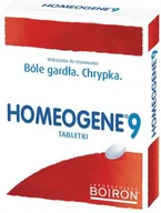 Homeopatia - Boiron homeogene 9 x 60 tbl zapalenie gardła - miniaturka - grafika 1