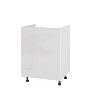 Rimini Szafka Dolna Pod Zlewozmywak Dzs-90_Modern Biały Połysk - Meble kuchenne - miniaturka - grafika 1