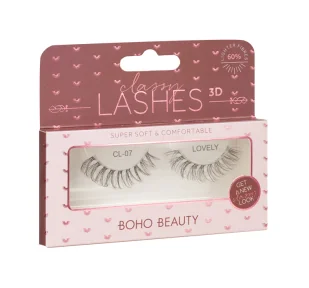 BOHO BEAUTY CLASSY LOOK SZTUCZNE RZĘSY 3D CL-07-LOVLEY - Sztuczne rzęsy i akcesoria - miniaturka - grafika 1