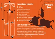 Spodnie męskie - Lee RIDER SLIM Polar Light ZWĘŻANE BLUE DżINS W31 L34 - miniaturka - grafika 1