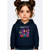 Bluzy dla dziewczynek - BLUZA DZIECIĘCA HUNTRIX HALLOWEEN 146-152 Z KAPTUREM BAWEŁNIANA JAKOŚĆ - miniaturka - grafika 1