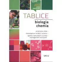 Greg praca zbiorowa Biologia i chemia. Tablice - Literatura popularno naukowa dla młodzieży - miniaturka - grafika 3