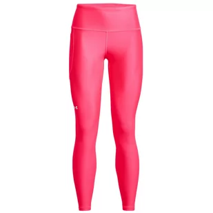 Damskie legginsy Under Armour HG Armour HiRise Leg Rozmiar: XS / Kolor: różowy/biały - Spodnie sportowe damskie - miniaturka - grafika 1