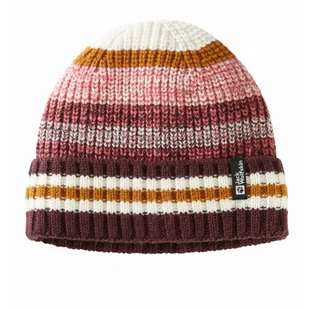 Dziecięca czapka zimowa Jack Wolfskin NIGHT HIKER BEANIE K boysenberry - S - Czapki dla dzieci - miniaturka - grafika 1