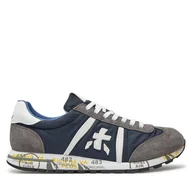 Sneakersy męskie - Sneakersy Premiata Lucy 7089 Granatowy - miniaturka - grafika 1
