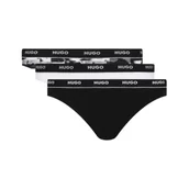 Majtki damskie - Hugo Bodywear Stringi 3-pack DESIGN - miniaturka - grafika 1