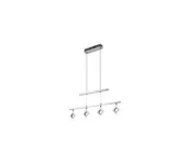 Lampy sufitowe - Trio - LED Żyrandol na lince PARADOX 4xLED/4,3W/230V - miniaturka - grafika 1