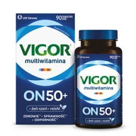 Witaminy i minerały - Vigor Multiwitamina On 50+, 90 tabletek - miniaturka - grafika 1