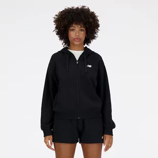 Bluza damska New Balance WJ41501BK  czarna - Bluzy damskie - miniaturka - grafika 1